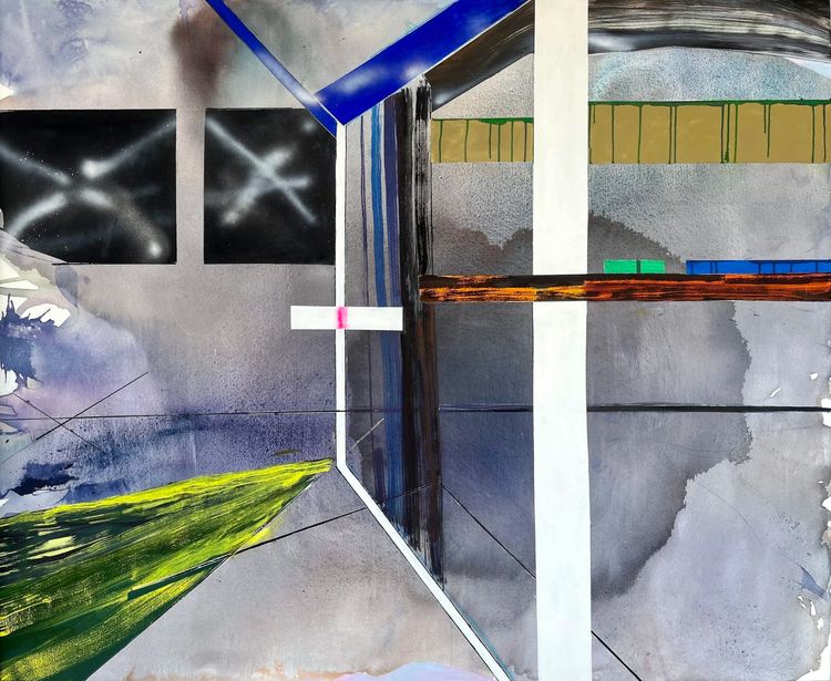 Installation view, Out There, Satchel Projects