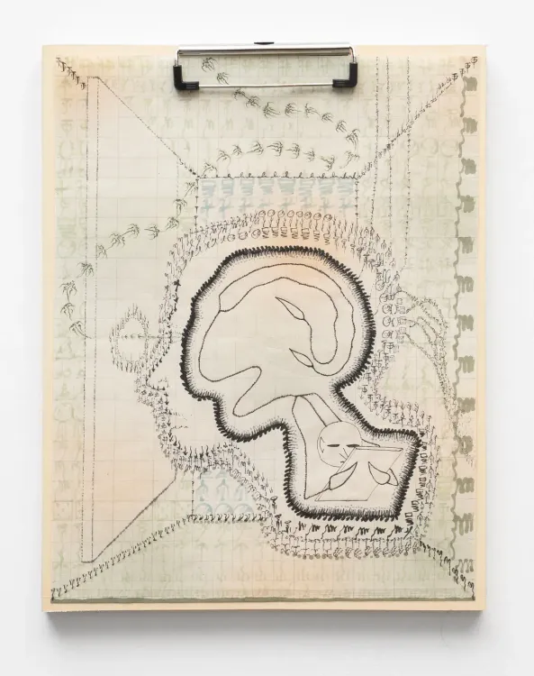 Installation view, Etiolated Calligrapher, Hyacinth Gallery · 2026 (7)