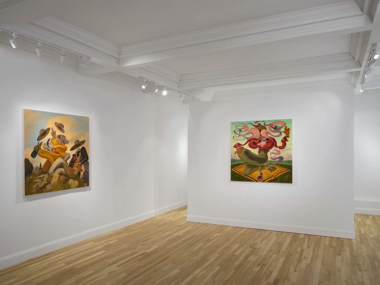 Installation view, By Lethe, Dreaming, The Empty Circle · 2026 (5)