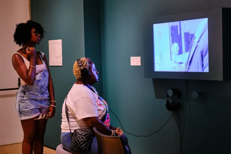 Installation view, Black Spaces: Reclaim & Remain, Oakland Museum of California · 2025 (4)