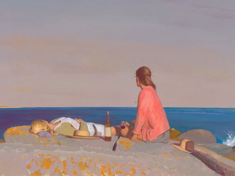 Installation view, Bo Bartlett, Miles McEnery, 515 W 22nd Street
