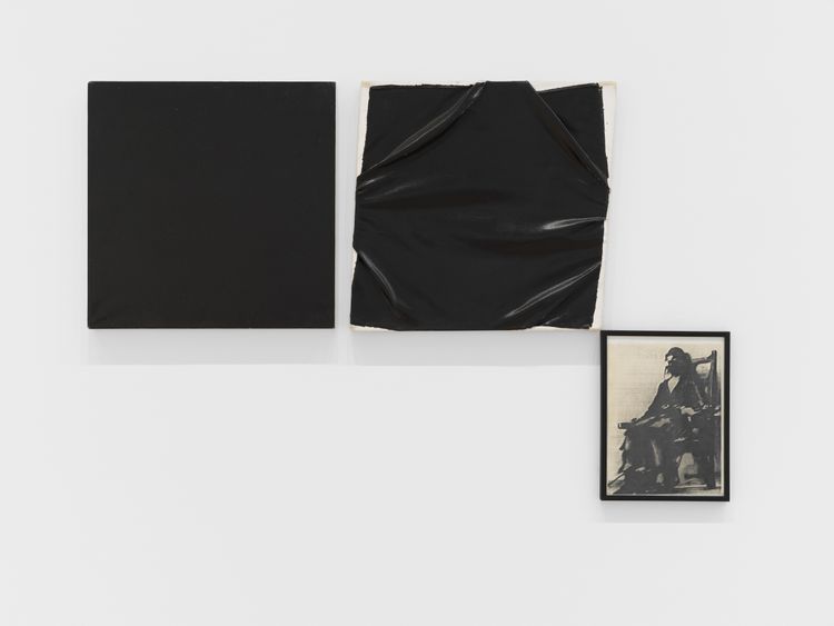 Installation view, Steven Parrino, Gagosian, 555 24th Street