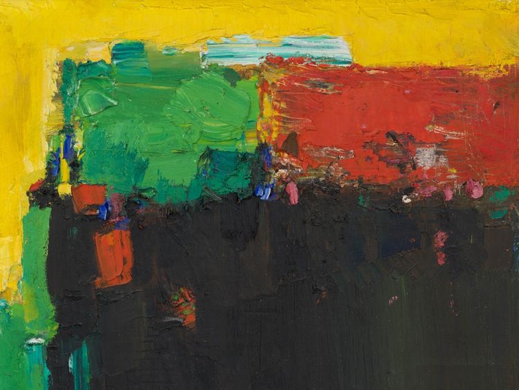 Installation view, Hans Hoffman, Miles McEnery, 520 W 21st Street