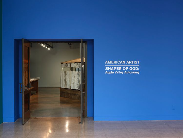 Installation view, Shaper of God: Apple Valley Autonomy, California African American Museum · 2025 (1)