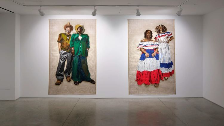 Installation view, Textile Truths: Faces of Resilience, ACA Galleries · 2025 (4)