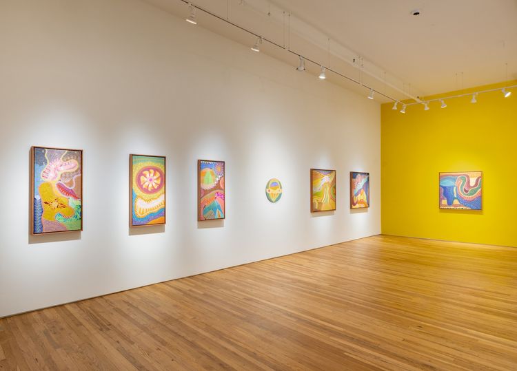 Installation view, On the Dotted Line, Andrew Edlin Gallery · 2025 (4)
