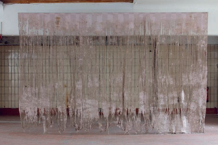 Installation view, Edith Dekyndt Notes on What is What, Marian Goodman, New York · 2026 (10)