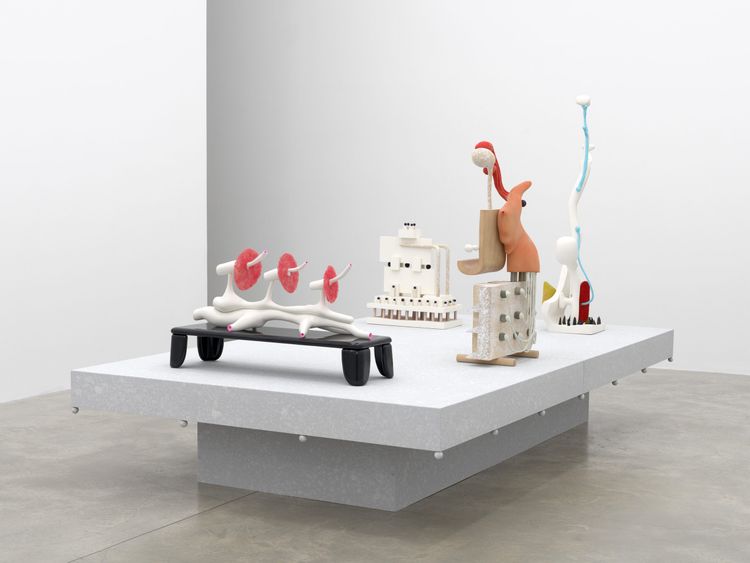 Installation view, Cold Meat, Cake, and a Variety of All the Finest Fruits in Season, Casey Kaplan · 2026 (3)