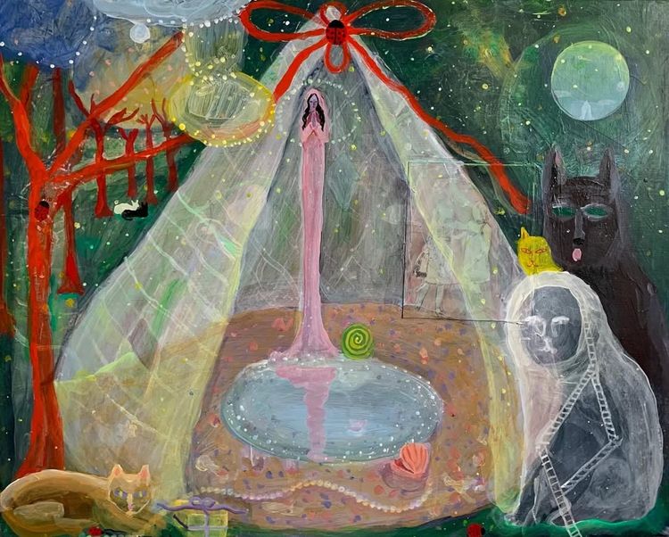 Installation view, Cosmic Zoo, Monya Rowe