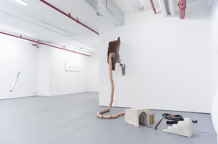 Installation view, Justice [laughter] Justice, d.d.d.d. · 2026 (1)