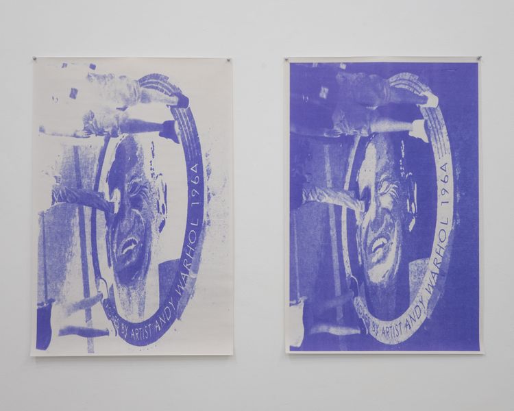 Installation view, Decisions at a Desk, Mishkin Gallery