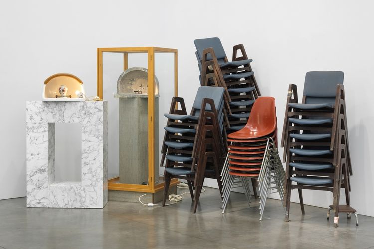 Installation view, Reinhard Mucha, Luhring Augustine, Chelsea · 2025 (12)