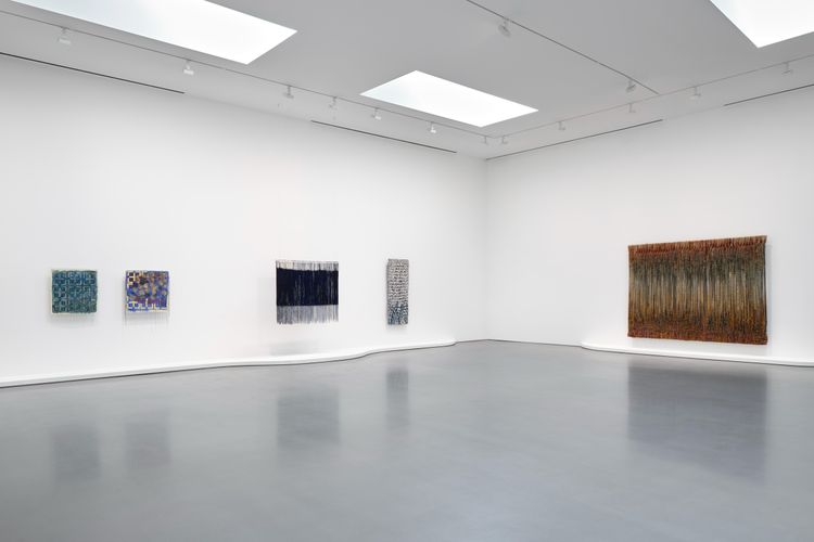 Installation view, Olga de Amaral, Lisson Gallery · 2025 (4)