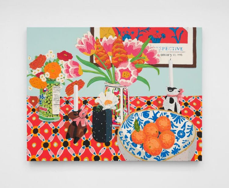 Installation view, Geraniums and Camellias, Crown Point Press