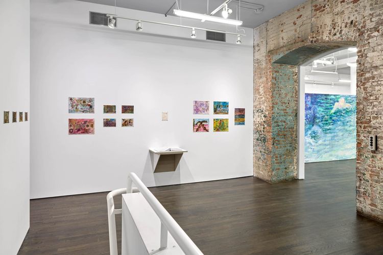 Installation view, Ama Birch, White Columns · 2025 (5)