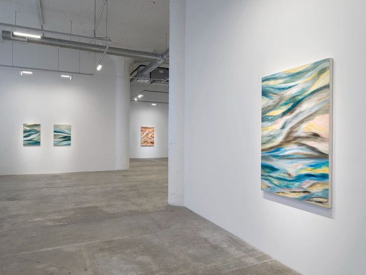 Installation view, Contours of Memory, Vielmetter · 2025 (5)