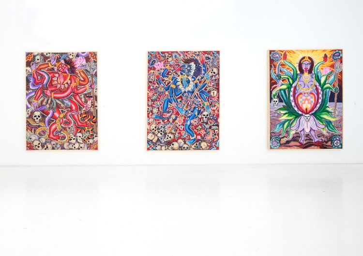 Installation view, Embracing Kali, Ethan Cohen · 2026 (14)