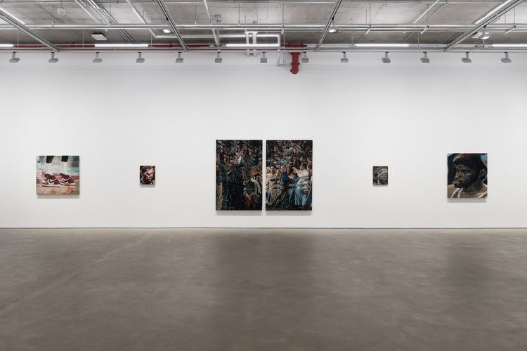 Installation view, Courtside Sermon, Harper's, 512 W 22nd Street · 2026 (3)
