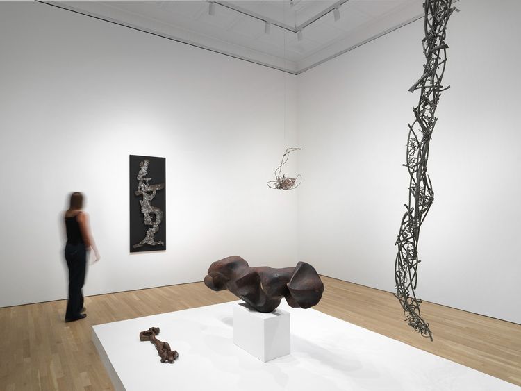 Installation view, Claire Falkenstein San Francisco, Paris, Rome, Ortuzar · 2026 (4)