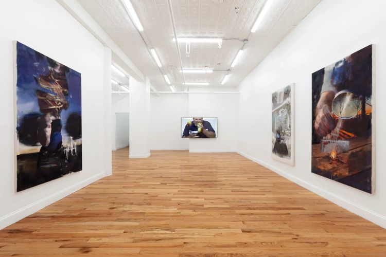 Installation view, The Icy Waters of Selfish Calculation, Fragment Gallery · 2026 (1)