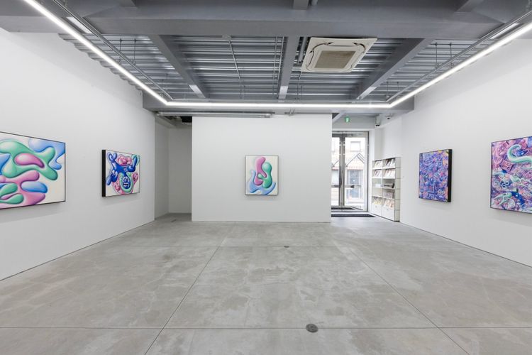 Installation view, Kenny Scharf: ShimiShimiKao!, NANZUKA · 2026 (13)