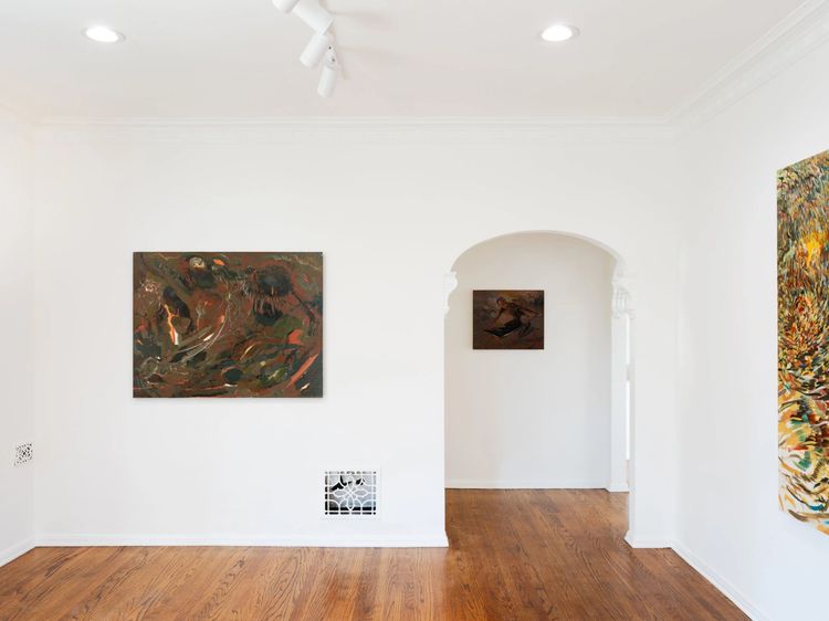 Installation view, Talking to the Moon, Sea View Gallery  · 2025 (2)