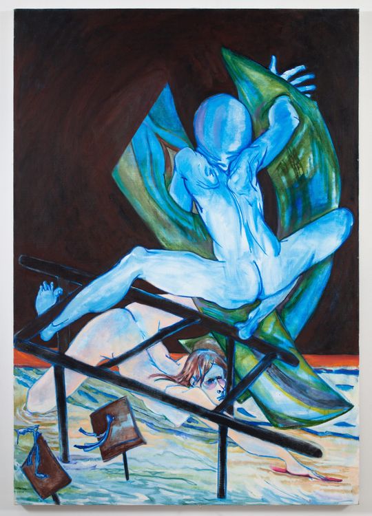 Installation view, Holding Back, James Fuentes · 2026 (4)