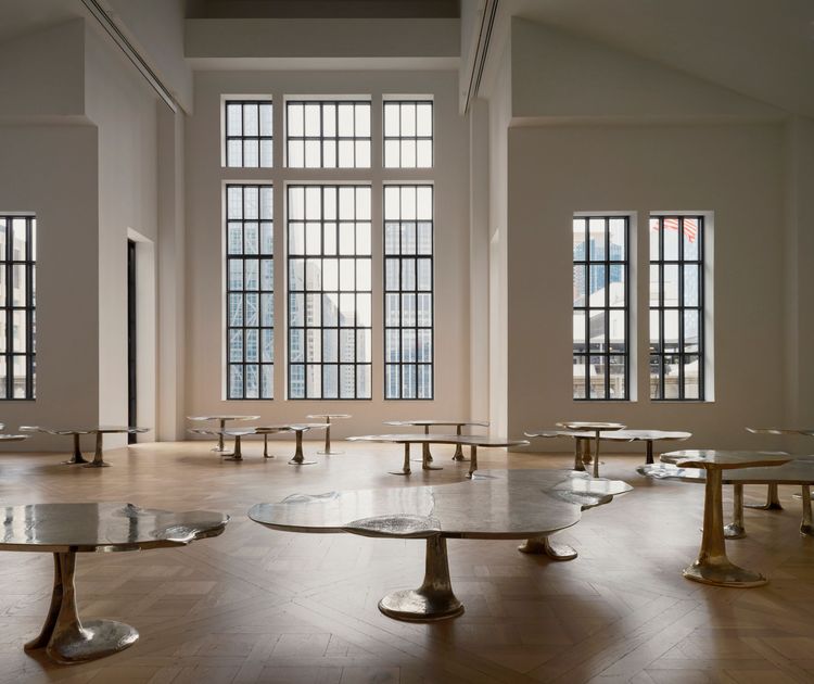 Installation view, Je Marchais Pieds Nus Dans L’Étang, Carpenters Workshop Gallery, New York · 2025 (2)