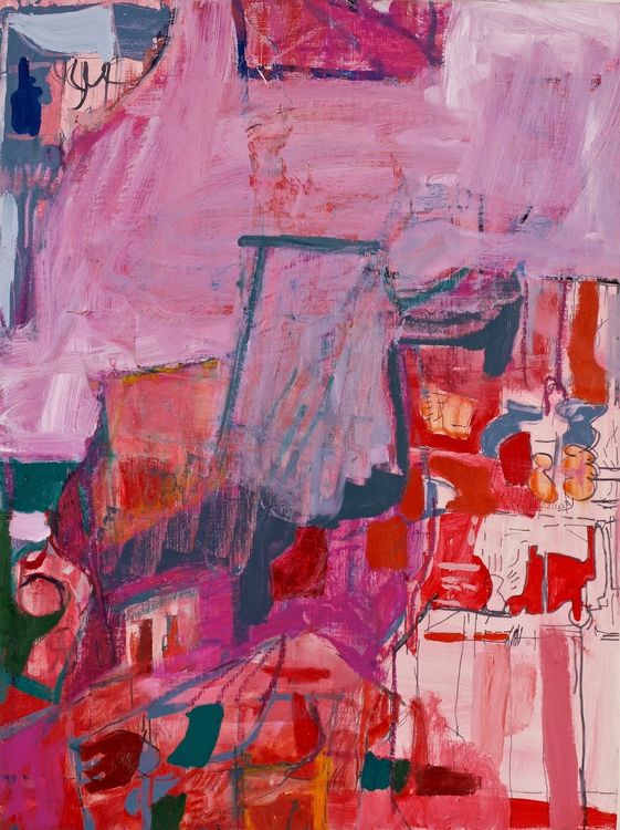 Installation view, Stephanie Franks: Kind of Blue, Bowery · 2025 (6)