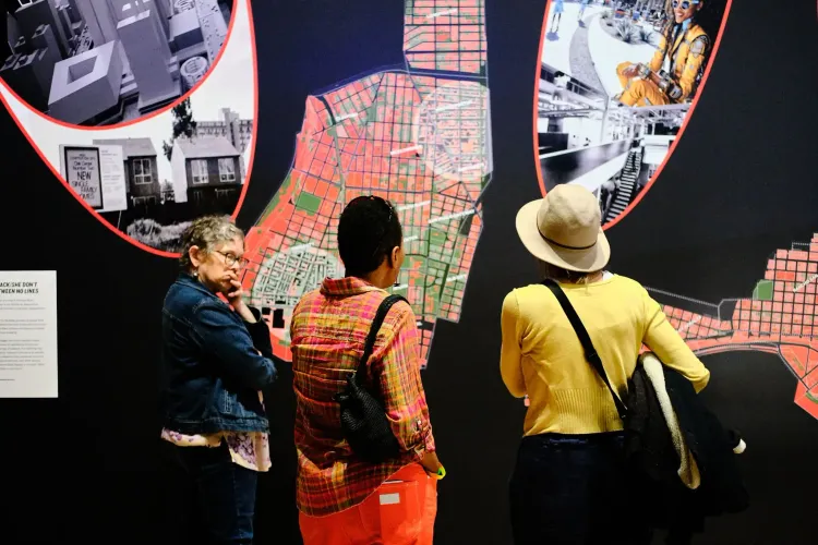 Installation view, Black Spaces: Reclaim & Remain, Oakland Museum of California · 2025 (9)