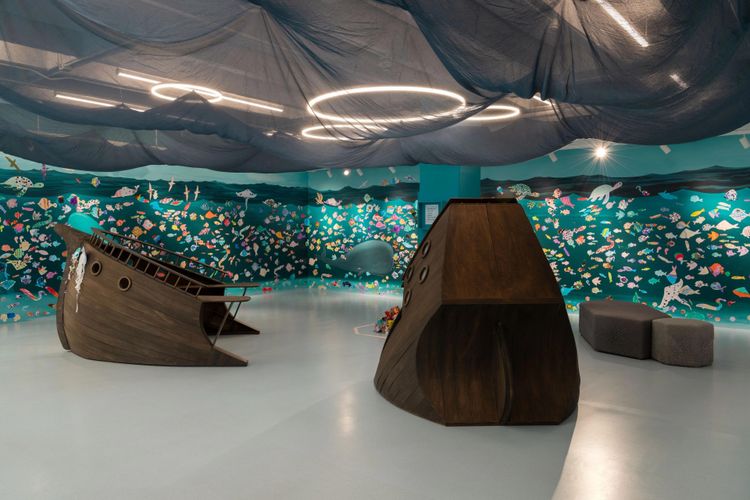 Installation view, Life at Sea, Brooklyn Museum · 2025 (8)