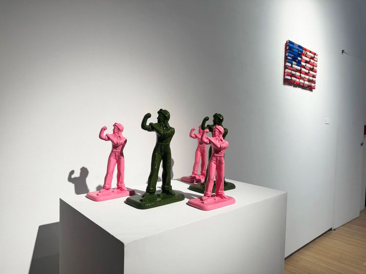 Installation view, Projecting Democracy, Nancy Hoffman · 2026 (1)