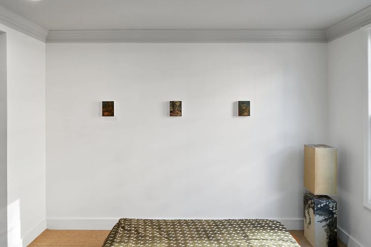 Installation view, Paintings of Incomplete Remains, Slip House · 2025 (3)