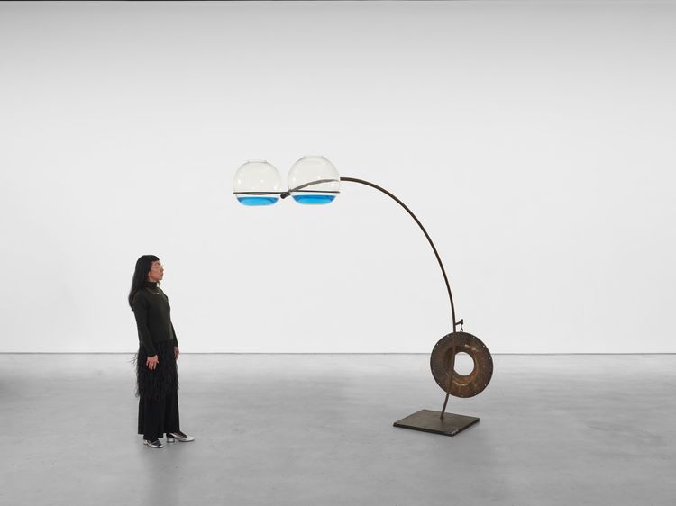 Installation view, Gathering Wool, Hauser & Wirth · 2025 (2)