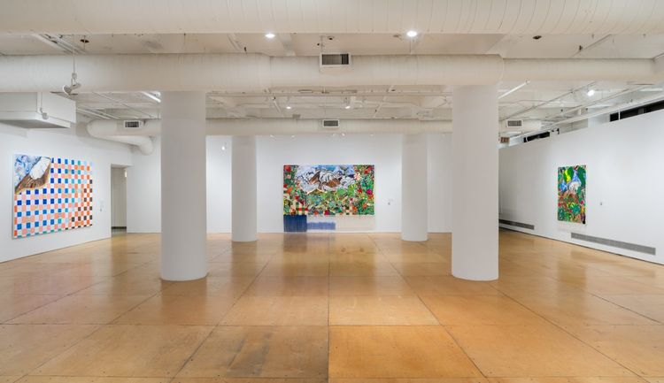 Installation view, My Mother Mountain, UIC Gallery 400