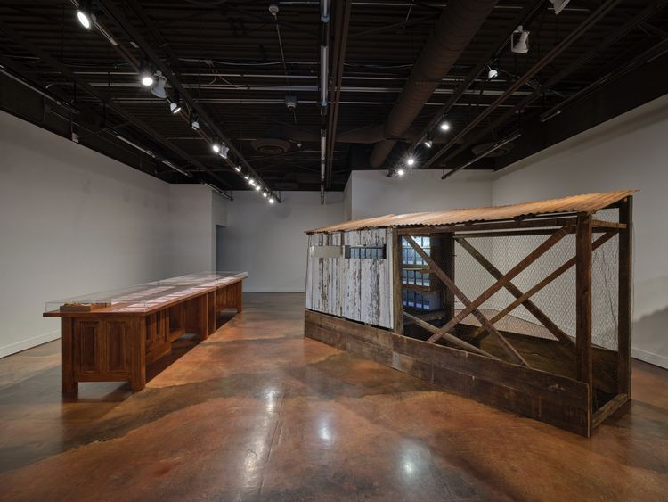 Installation view, Shaper of God: Apple Valley Autonomy, California African American Museum · 2025 (5)
