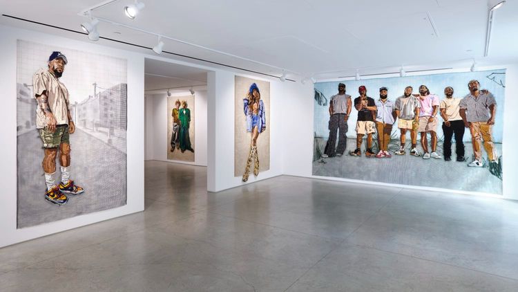 Installation view, Textile Truths: Faces of Resilience, ACA Galleries · 2025 (10)