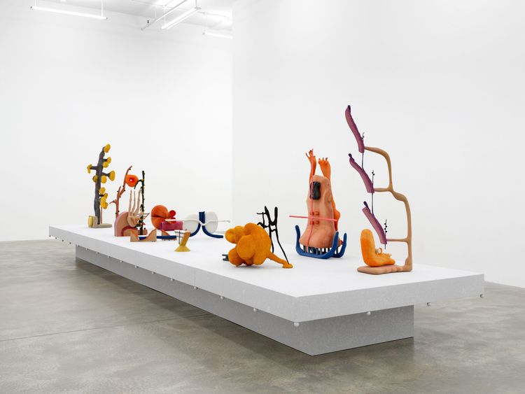 Installation view, Cold Meat, Cake, and a Variety of All the Finest Fruits in Season, Casey Kaplan · 2026 (4)