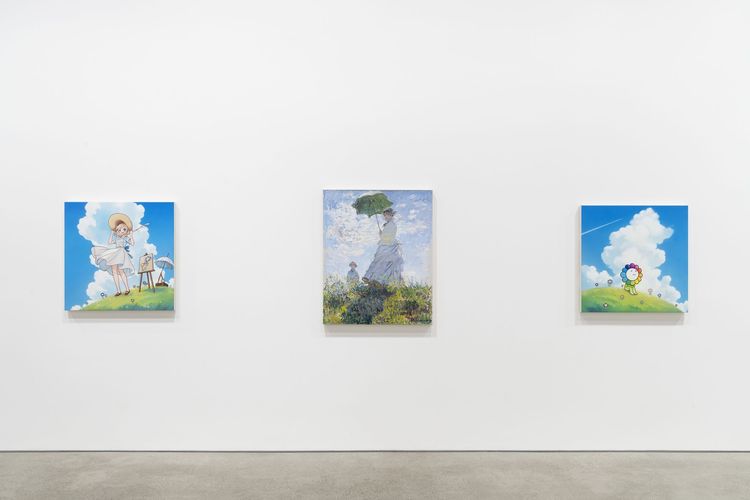 Installation view, Hark Back to Ukiyo-e: Tracing Superflat to Japonisme’s Genesis, Perrotin · 2026 (2)