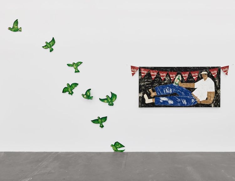 Installation view, Alla Afuera (Out There), Luis De Jesus Los Angeles · 2026 (5)