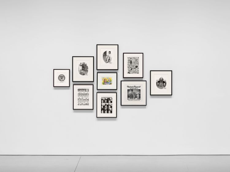 Installation view, Tales of Paranoia, David Zwirner, 616 Western Ave · 2025 (9)