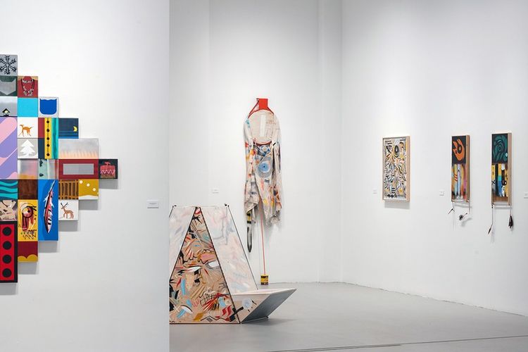 Installation view, Skinnin' the Game, Sundaram Tagore · 2026 (1)