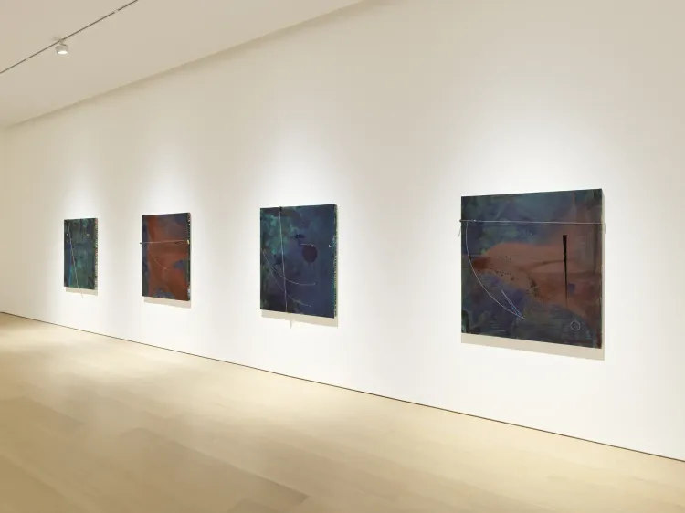 Installation view, Seeing in Blue, PACE · 2026 (5)