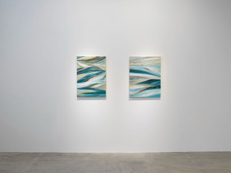 Installation view, Contours of Memory, Vielmetter