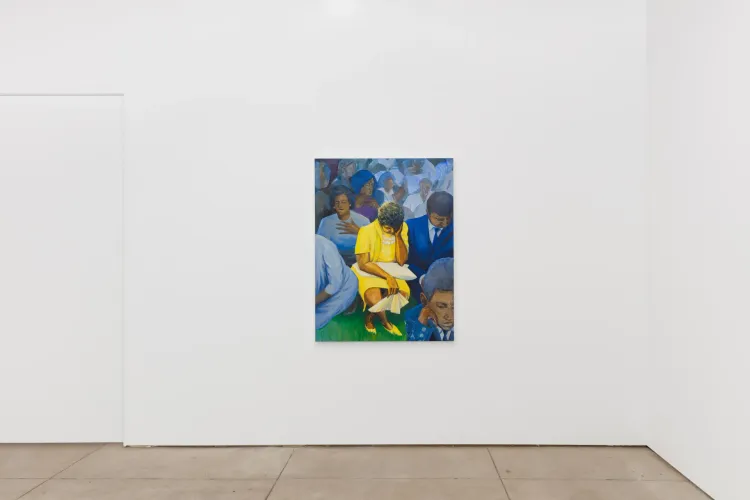 Installation view, She who sits, OCHI Gallery