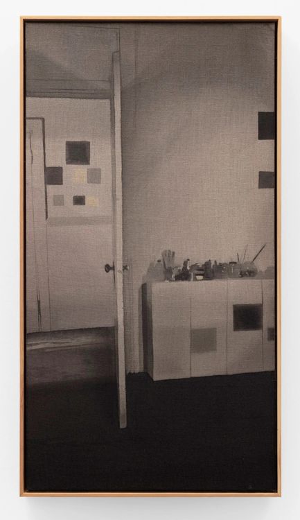 Installation view, A Great Man, Entrance Gallery, Lower East Side