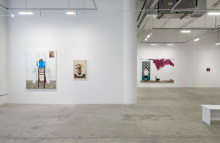 Installation view, Your Tears Will Dry, Vielmetter · 2025 (3)
