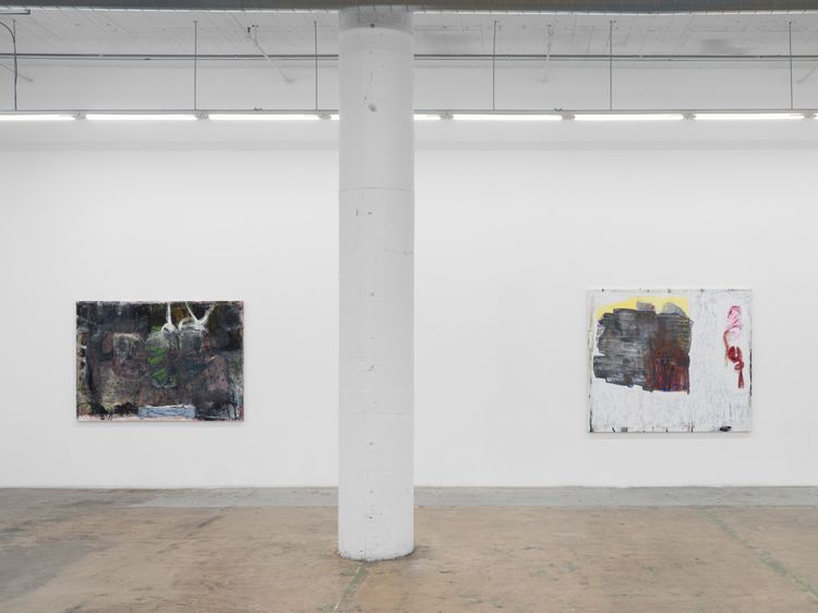 Installation view, All top teeth knocked out at once, Nicodim, Los Angeles · 2026 (3)
