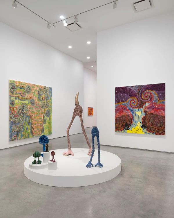Installation view, Haas Brothers: Mathemagical, Marianne Boesky Gallery, New York, 2026