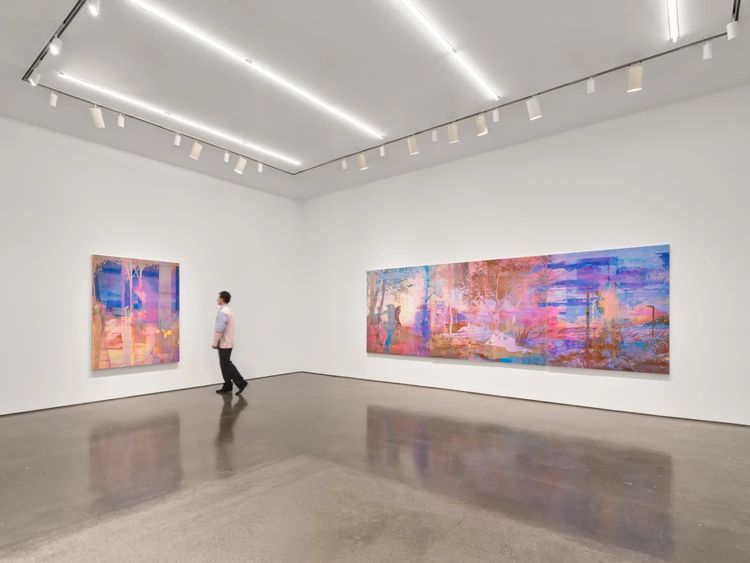 Installation view, Night Fields, Yossi Milo Gallery · 2025 (1)